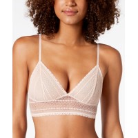 DKNY Women’s Intimates Mix Match Lace Bralette, Blush, Large