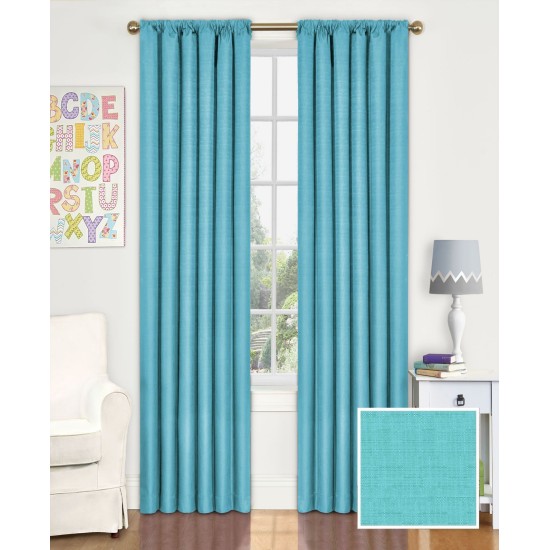  Kendall Blackout Panel, 42″ x 84″, Turquoise
