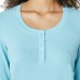  Ladies' 3-Piece Waffle Fleece Pajama Set, Blue, 2X