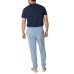  Men’s 3-Piece Lounge Set, Blue, Large