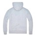  Men’s Full Zip Hoodie, Gray, Medium