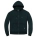  Men’s Full Zip Hoodie, Black, 3X-Large