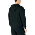  Men’s Full Zip Hoodie, Black, 3X-Large