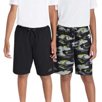 Eddie Bauer Youth 2-pack Hybrid Short, Black, Small (7/8)
