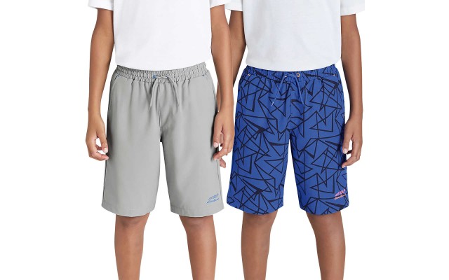  Youth 2-pack Hybrid Short, Blue, X-Large (18/20)