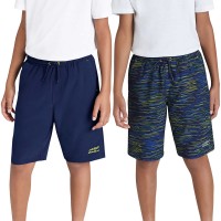 Eddie Bauer Youth 2-pack Hybrid Short, Green, Small (7/8)