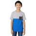 Eddie Bauer Youth 3-pack Tee, Blue, One Color, Large