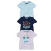  Youth 3-pack Tee, Purple, One Color, Large