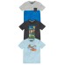 Eddie Bauer Youth 3-pack Tee, Blue, One Color, Large