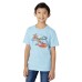 Eddie Bauer Youth 3-pack Tee, Blue, One Color, Large