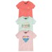  Youth 3-pack Tee, Pink, One Color, Small