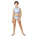 Youth 4-piece Swim Set, Blue, Small (7/8)