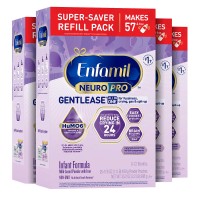 Enfamil NeuroPro Gentlease Infant Formula XL Refill, 35.2 oz / 4pk