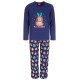  Matching Toddler, Little & Big Kids 2-Pc. Bah Humbug Family Pajama Sets, Navy, 4-5