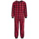  Matching Toddler, Little & Big Kids 1-Pc. Red Check Printed , Red, 4-5