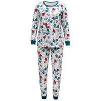 Family Pajamas Matching Women’s Mittens Pajama Set, Multi, Small