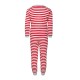  Toddler, Little Big Kids 2-Pc. Striped Pajama Set, Red/White, 14-16