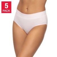 Felina Ladies' Cotton Stretch Hipster, 5-pack, Pink, X-Small