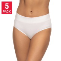Felina Ladies' Cotton Stretch Hipster, 5-pack, Purple, X-Large