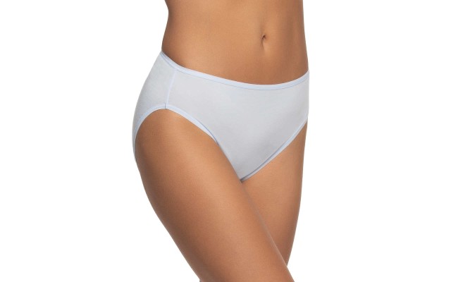  Ladies' Hi-Cut, 8-pack, Blue, Medium