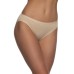  Ladies' Organic Cotton Stretch Bikini, 6-pack, Gray, X-Small