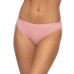  Ladies' Organic Cotton Stretch Bikini, 6-pack, Pink, Small