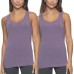  Ladies' Reversible Tank, 4-pack, Purple, X-Large