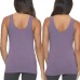  Ladies' Reversible Tank, 4-pack, Purple, Small