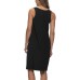  Ladies' Sleep Dress, 2-pack, Black, Medium