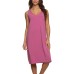  Ladies' Sleep Dress, 2-pack, Black, Medium