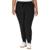  Ladies' French Terry Jogger, Black, Large