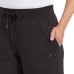 Ladies' French Terry Jogger, Black, 3X