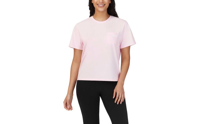  Ladies' Short Sleeve Tee, Pink, X-Large