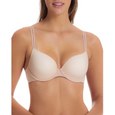 Fine Lines Women’s Memories Collection Balconette Contour Bra, Beige, 36B
