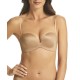  Women’s Refined Wireless Strapless Convertible Bra, Nude, 36D