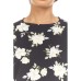  Ladies' 2-piece PJ Set, Black, Small