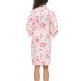  Ladies' Robe, White, Small