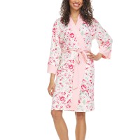 Flora Nikrooz Ladies' Robe, White, Small