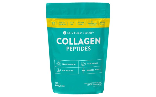  Grass-Fed Collagen Peptides Powder, Unflavored, 32.0 oz, 113 Servings