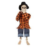 Gemmy Gemmy Berkley Jensen Animated Skeleton with Harmonica