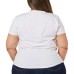 Ladies' Americana Tee, White, XX-Large