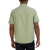  Men's Short Sleeve Woven Shirt, Green, XX-Large