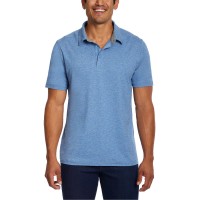 G.H. Bass Men's Jersey Polo, Blue, XX-Large