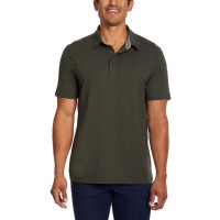 G.H. Bass Men's Jersey Polo, Green, 3X-Large