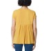  Ladies' Embroidered Tee, Yellow, XX-Large