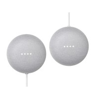 Google Google Nest Mini Smart Speaker, 2 pk. - Chalk