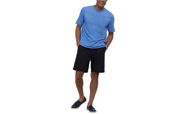  Men’s Pull-On Short, Black, Large