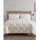  Orena 2-Pc. Reversible Twin Comforter Set Bedding, Tan/Ivory