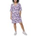  Ladies' Sun Dress, Purple, X-Large