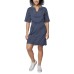  Ladies' Sun Dress, Blue, Small